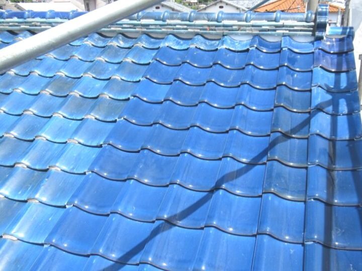 台風被害による瓦・屋根修理（屋根修繕リフォーム）工事　和泉市　K様邸