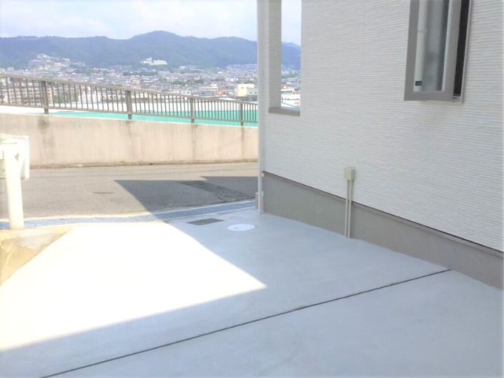 【新築外構工事】外構工事・境界ブロック、フェンス設置工事 箕面市 T様邸