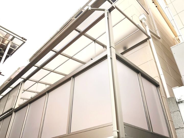 【エクステリアリフォーム】バルコニーテラス工事(拡張工事) 堺市西区 I様邸