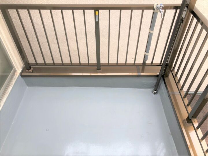   【火災保険適用工事】台風被害復旧工事　ベランダ防水工事　堺市西区　M様邸