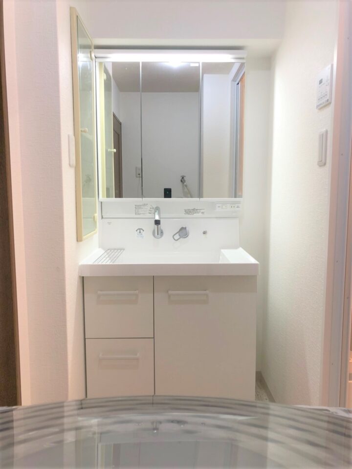   【水まわりリフォーム】洗面化粧台リフォーム　松原市　I様邸