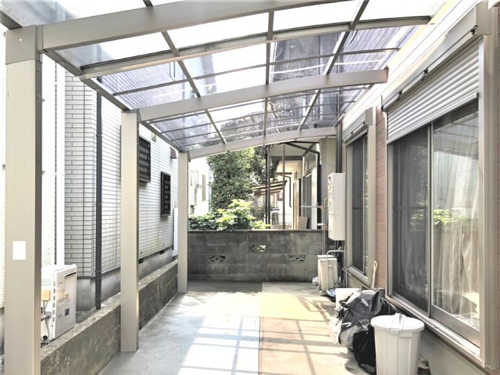【エクステリアリフォーム】カーポート設置工事 茨木市 N様邸