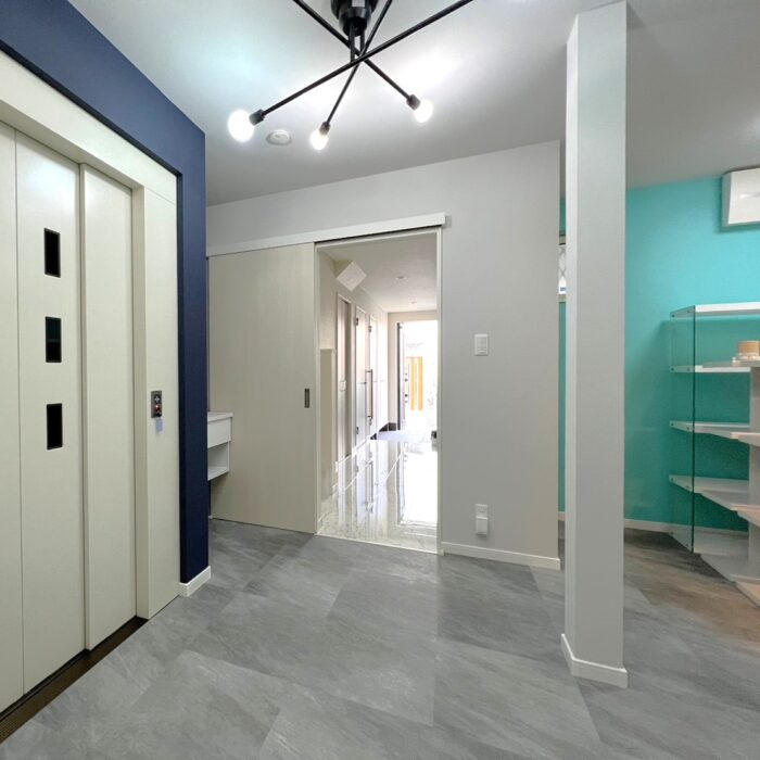 阿倍野区I様邸　間取り変更リフォーム 自宅サロン