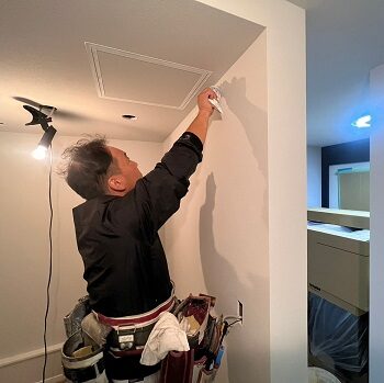 阿倍野区I様邸　間取り変更リフォーム 自宅サロン