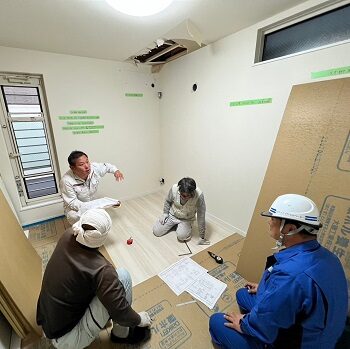 阿倍野区I様邸　間取り変更リフォーム 自宅サロン